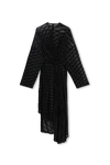 BALENCIAGA BALENCIAGA BLACK DRESS WITH LOGO