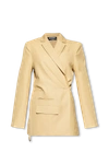 Jacquemus Beige Le Chouchou 'la Veste Tibau' Blazer In New