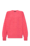 Versace Soft Knit Crewneck Sweater In New