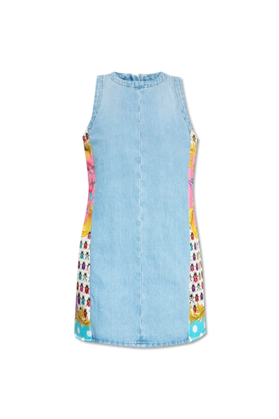 Versace Denim Dress From La Vacanza Collection In New