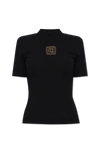 Balmain Top With Monogram In New