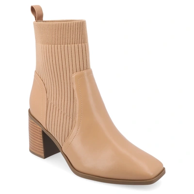 Journee Collection Collection Women's Tru Comfort Foam Wide Width Harlowe Booties In Multi