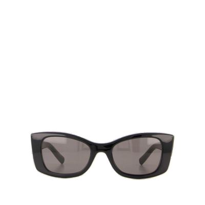 Saint Laurent Eyewear Cat Eye Frame Sunglasses In Black