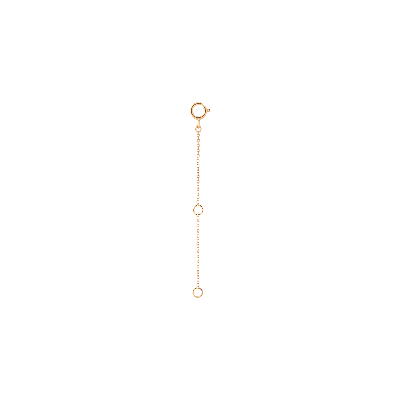 Aurate New York Chain Extender In Rose
