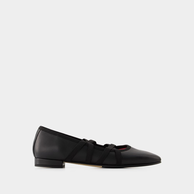 Carel Tutu Ballerinas -  - Leather - Black