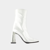 Carel Moon Boots -  - Leather - Metallic In Metallic