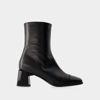 CAREL ODEON BOOTS - CAREL - LEATHER - BLACK