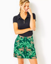 Lilly Pulitzer Maryana Skort Upf 50+ In Evergreen Stir It Up Engineered