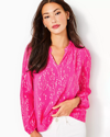 LILLY PULITZER GIANA SILK TOP