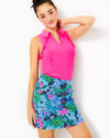 Lilly Pulitzer Upf 50+ Luxletic 17" Monica Skort In Multi Soiree All Day Golf