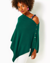 Lilly Pulitzer Harp Cashmere Wrap In Evergreen