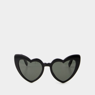 Saint Laurent Sl M106 Sunglasses -   - Black/grey - Acetate