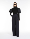 Max Mara Medoza Wide Leg Pant Pants In Black