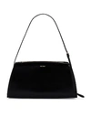 The Row Dalia Shoulder Bag In Black