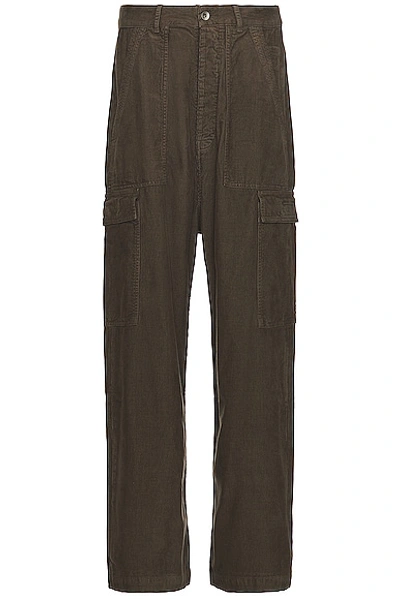 Rick Owens Drkshdw Straight-leg Cargo Trousers In Grey