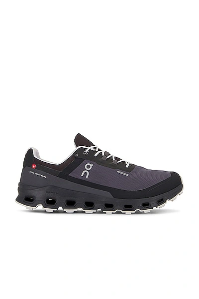 On Cloudvista Waterproof Rubber-trimmed Mesh Sneakers In Black