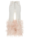 GIAMBATTISTA VALLI GIAMBATTISTA VALLI FEATHER JEANS