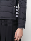Thom Browne Techno-nylon Down Jacket In Blue