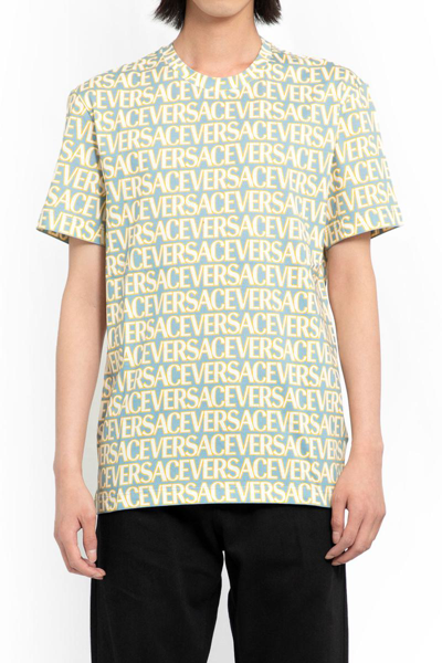 Versace T-shirts & Tops In Blue