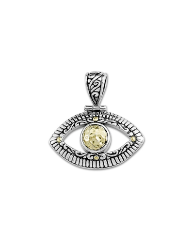 Samuel B. 18k & Silver Evil Eye Pendant