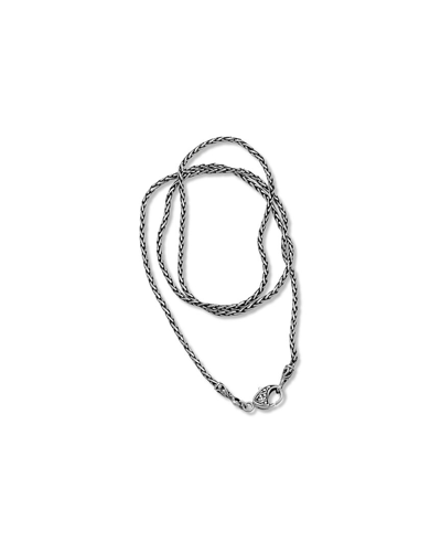 Samuel B. Silver Wheat Chain Necklace In Metallic