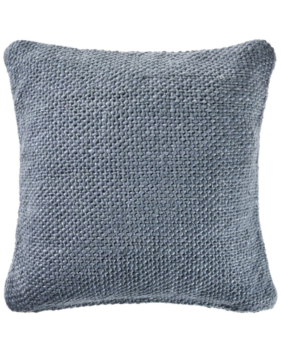 Lr Home Avery Woven Casual Blue Decorative Pillow