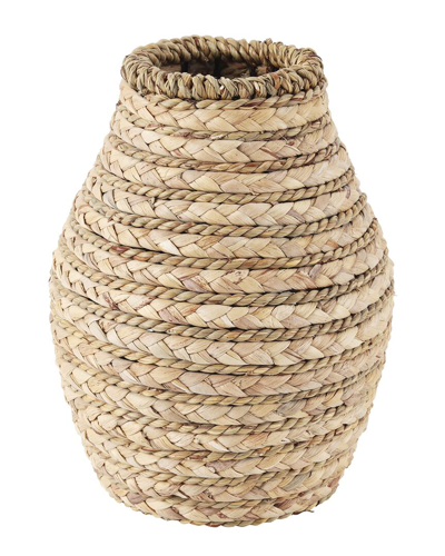 Peyton Lane Seagrass Handmade Braided Vase