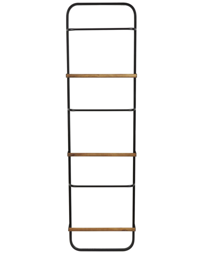 Peyton Lane 6-rung Decorative Ladder In Black