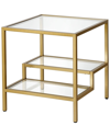 Abraham + Ivy Lovett 20in Square Side Table