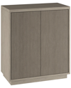 Abraham + Ivy Alston 28 Wide Rectangular Accent Cabinet In Grey