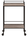 ABRAHAM + IVY ABRAHAM + IVY BARNES 23.5IN RECTANGULAR BAR CART