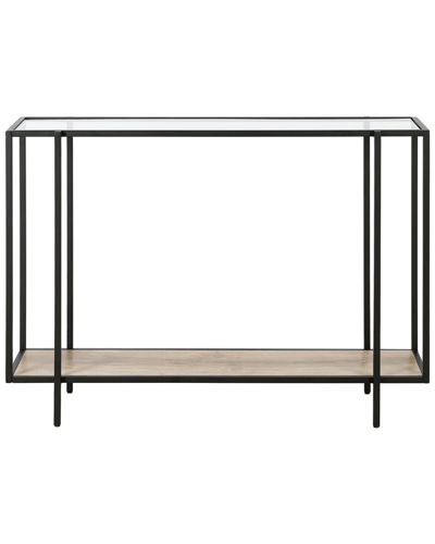 Abraham + Ivy Vireo 42in Rectangular Console Table With Shelf