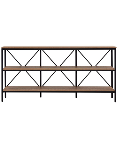 Abraham + Ivy Kira 64in Rectangular Console Table In Brown