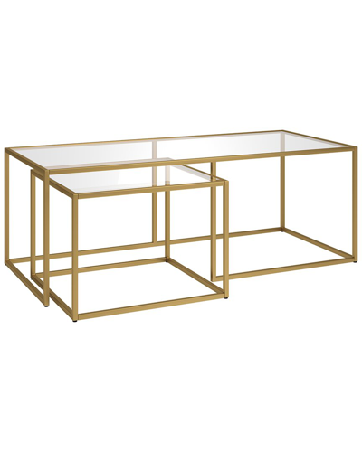Abraham + Ivy Kennedy Rectangular Nested Coffee Table