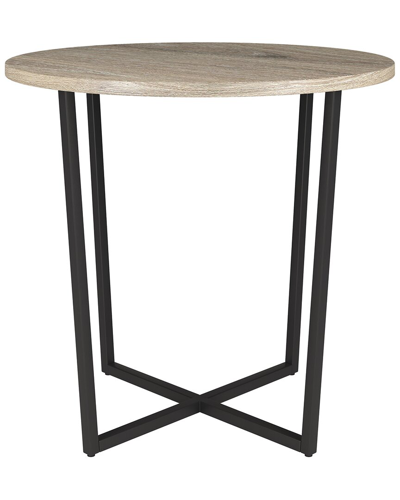 Abraham + Ivy Pivetta 22in Round Side Table