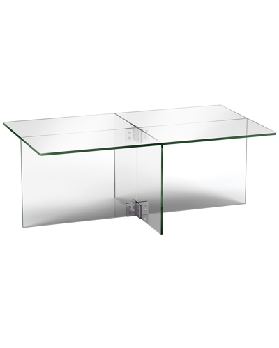 Abraham + Ivy Gehry 24in Rectangular Coffee Table
