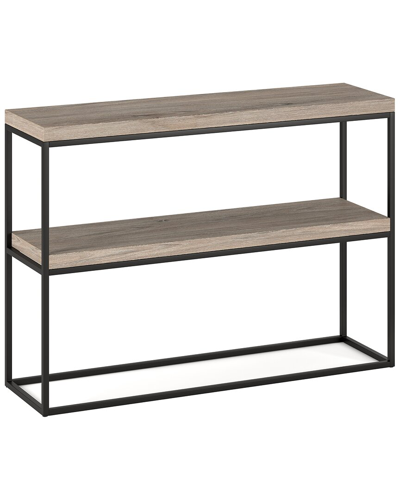 Abraham + Ivy Edmund 42in Rectangular Console Table In Gray