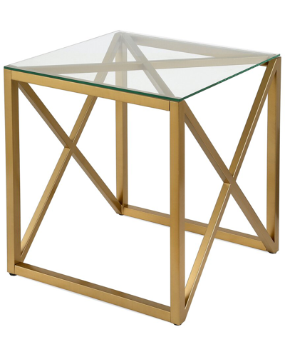 Abraham + Ivy Dixon 20in Square Side Table