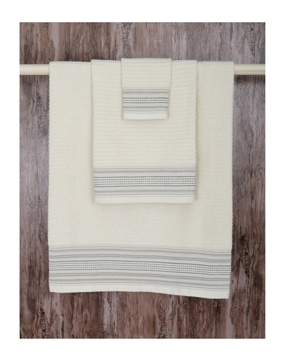 Moda At Home Amadora 6pc Towel Set In Grey