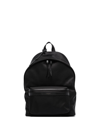 Saint Laurent 'city' Backpack In ブラック