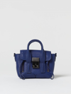 3.1 Phillip Lim Pashli Mini Satchel Bag In Blue