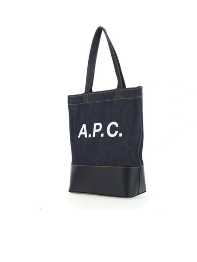 Apc A.p.c. Totes In Iak Dark Navy