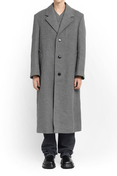 Ami Alexandre Mattiussi Ami Paris Coats In Grey
