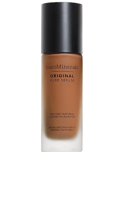 Bareminerals Original Pure Serum Radiant Natural Liquid Foundation Spf 20 粉底 – Deep Warm 5 In Deep Warm 5