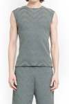 Isa Boulder Crew Neck Technical-jersey Tank-top In Brown