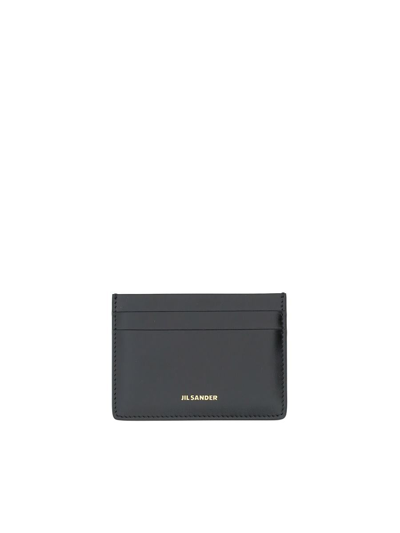 Jil Sander Credit Card Holder In Black