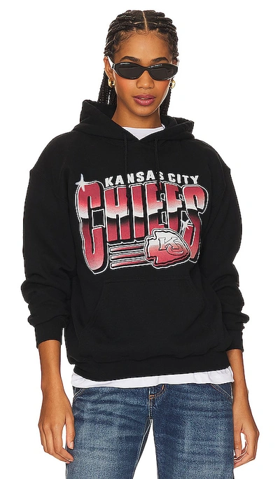 Junk Food Chiefs Hoodie In Black