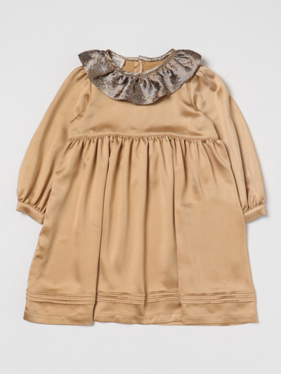 Caffe' D'orzo Dress  Kids Color Gold