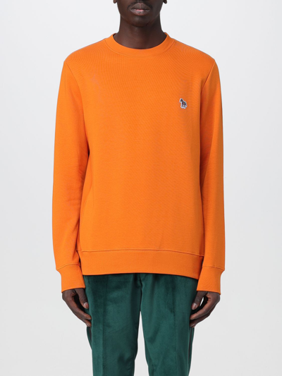 PS BY PAUL SMITH SWEATSHIRT PS PAUL SMITH MEN COLOR ORANGE,E46945004