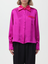 Hebe Studio Shirt  Woman Color Fuchsia